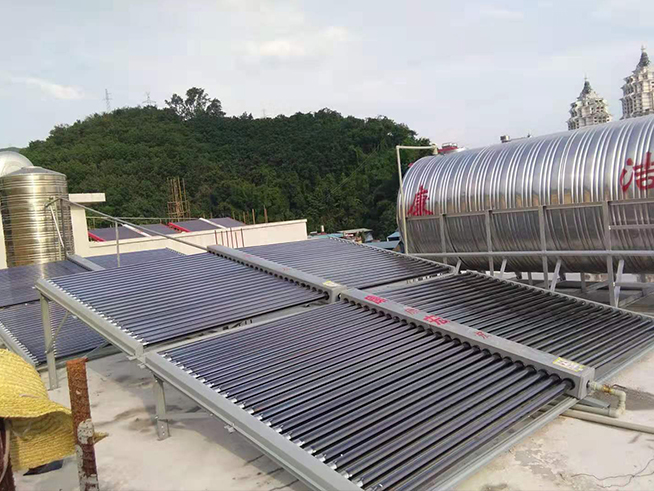 集中供熱太陽(yáng)能熱水器