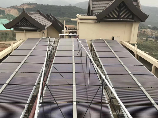 集中供熱太陽能熱水器